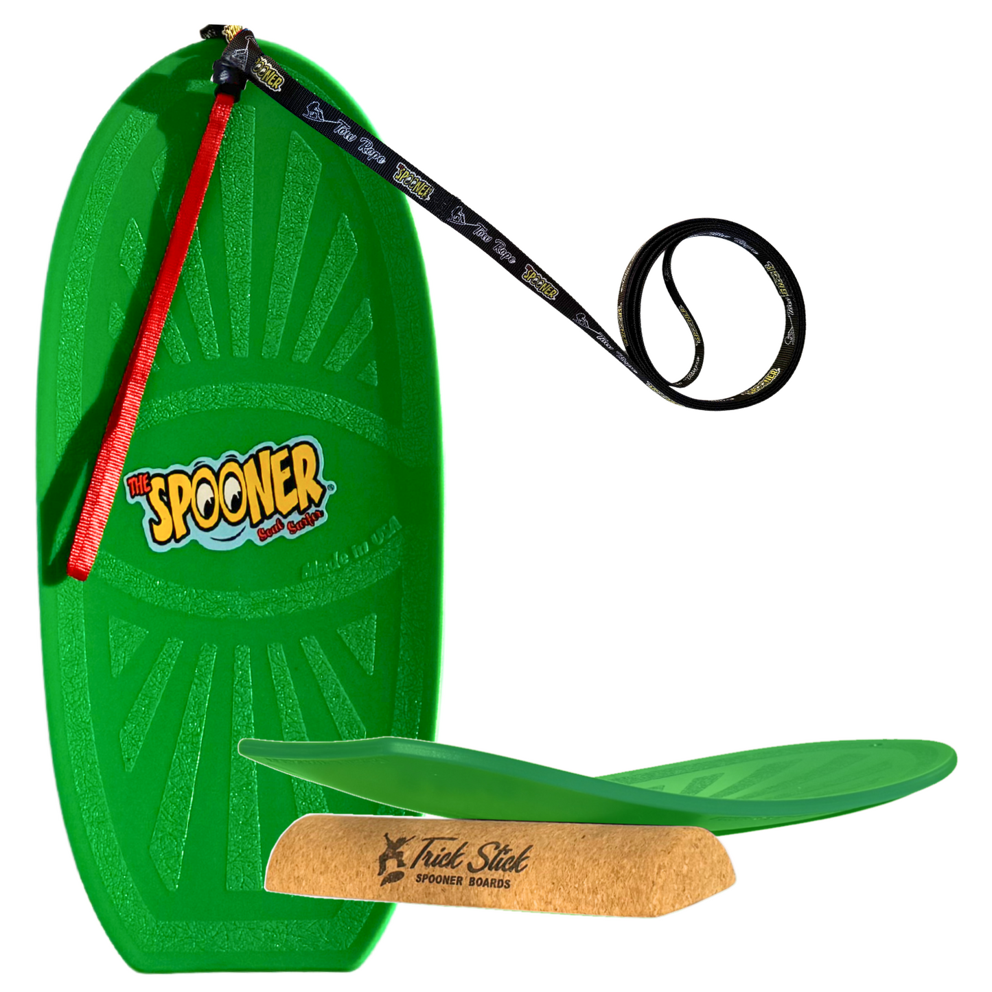 Spooner Soul Surfer “Born To Ride” Package with AirTime Foot Straps